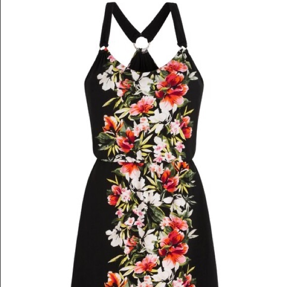 WHBM Tropical Floral Dress Size XS - Picture 15 of 15